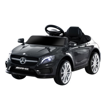 HOMCOM Kids Ride-On Car 6V Licensed Mercedes Benz-Black
