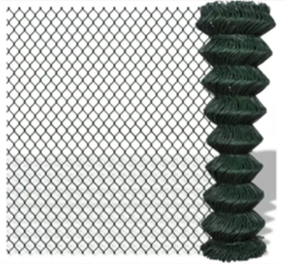 Outsunny Plasa pentru Imprejmuire din Otel si PVC pentru Spatii Exterioare, Rulou de 25m si Inaltime 1.7m, Verde