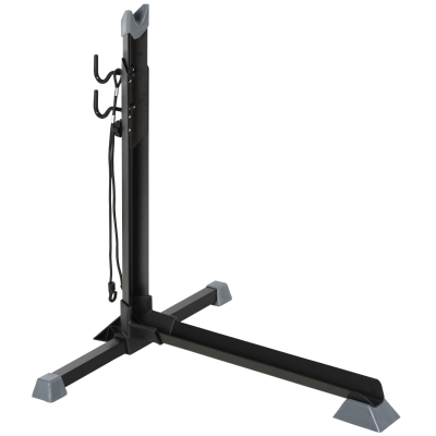 HOMCOM Suport de intretinere pentru biciclete cu inaltime reglabila, 66 x 56 x 63-73.5 cm