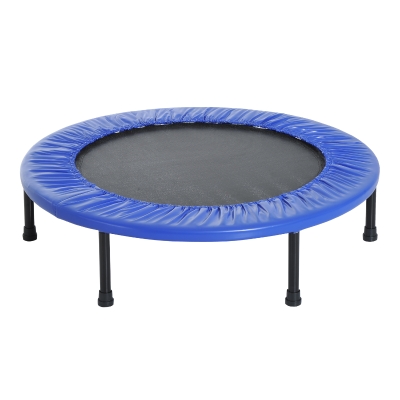 HomCom Saltea Elastica pentru Fitness 30 Arcuri in PP, PVC Φ91x22.5cm