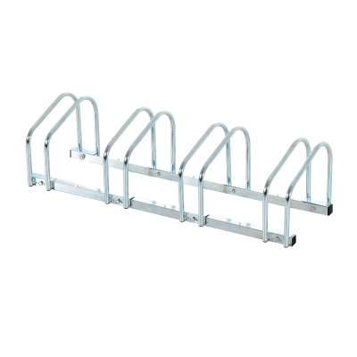 HomCom Suport Biciclete Parcare pentru 4 Biciclete, 95x33x27cm