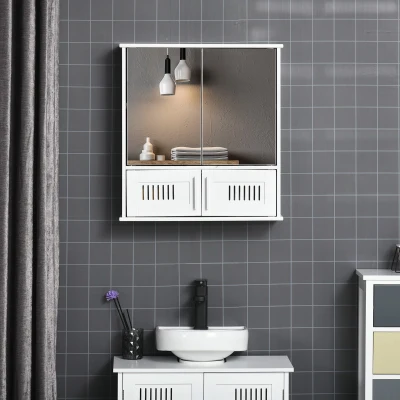 Kleankin mobilier suspendat de baie, 55x17.5x60 cm