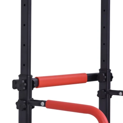 HOMCOM bara tractiune, inaltime reglabila, 98x84x171-219cm(m-9)