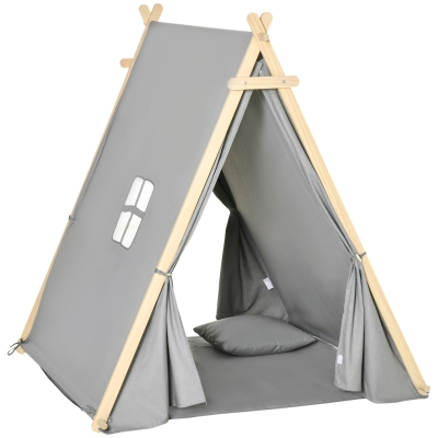 HOMCOM Tipi Kinderzelt 130 cm x 111cm x 136 cm