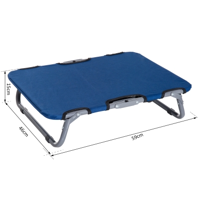 PawHut® Hundeliege Hundebett Katzenbett Schlafplatz faltbar Blau