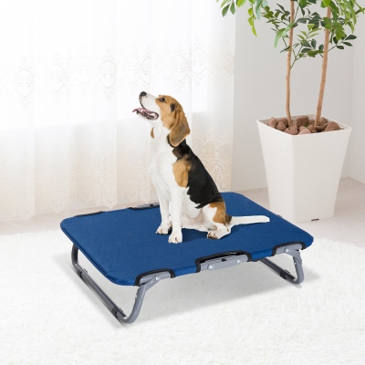PawHut® Hundeliege Hundebett Katzenbett Schlafplatz faltbar Blau