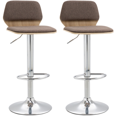 Lot de 2 chaises de salon design scandinave