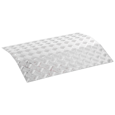 HOMCOM Rampa pentru Scaun cu Roti din Aliaj de Aluminiu Antiderapant Capacitate 272 kg