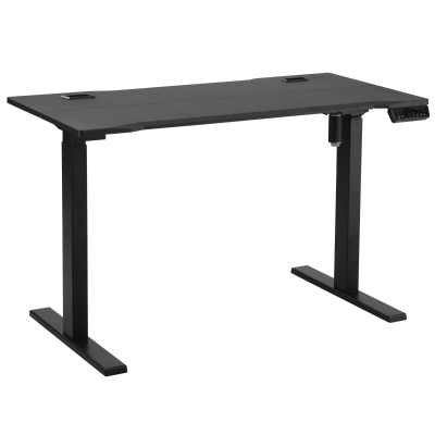 Vinsetto elektrischer Schreibtisch MDF Metall 120 cm x 60 cm x 114,5 cm