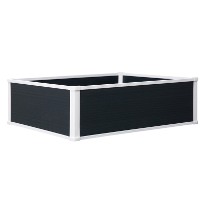 Outsunny Garden Raised Bed Planter Grow Containers Flower Vegetable Pot PP 100 x 80cm