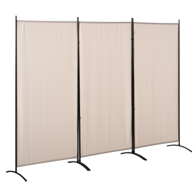 Double store latéral brise-vue paravent sur pied séparateur