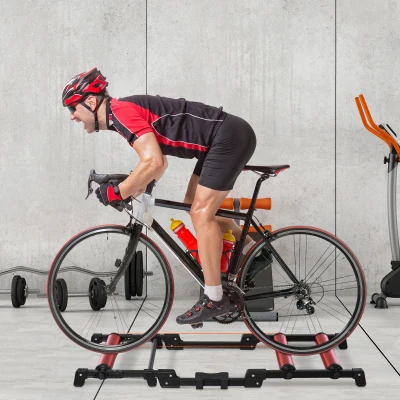 HOMCOM Rullo per Bici Pieghevole