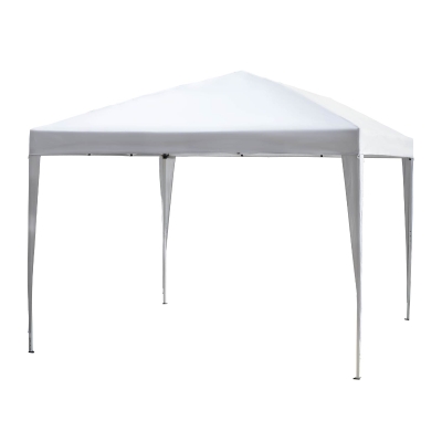 Outsunny 3 x 3M Garden Heavy Duty Pop Up Gazebo Marquee Party Tent Wedding Canopy (White) + Carrying Bag