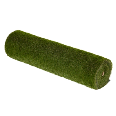 Outsunny Tappeto Erboso Prato sintetico 4x1m Erba 30mm, Finto Prato Verde Anti-UV Atossico e Drenante per Giardino e Cortile