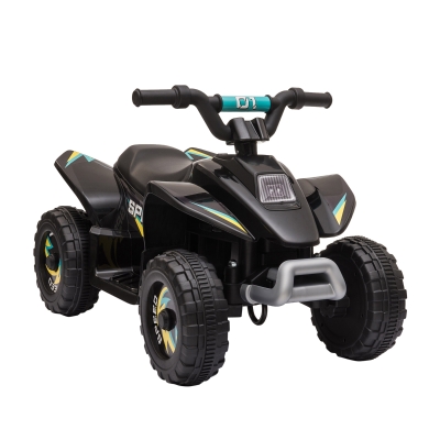 HOMCOM 6V Kids Electric Ride on Car Forward Reverse Functions for 3-5 Years Old Black