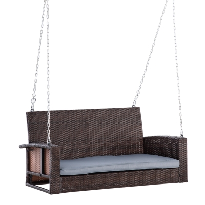 Outsunny Hängebank 2-Sitzer 127 cm x 57,5 cm x 60 cm