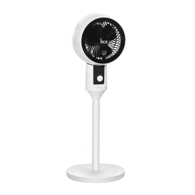 HOMCOM Oscillating Air Circulator Fan with 3 Speed Round Base Carry Handle Home Office