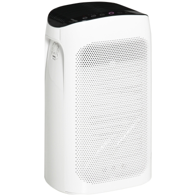 Purificateur d'air 42W 3 vitesses filtre HEPA, charbon actif, coton
