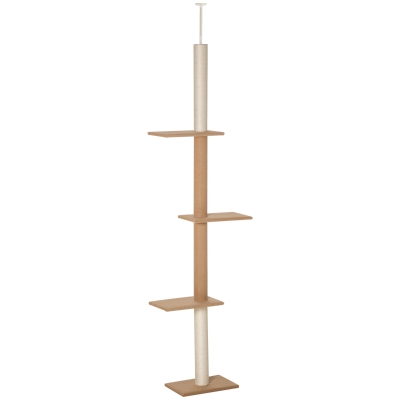 PawHut Katzenbaum 43 cm x 27 cm x 228 cm
