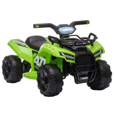 Voiture 4x4 quad buggy électrique enfant rouge