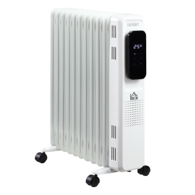 HOMCOM Ölradiator 50,5 cm x 24 cm x 63 cm