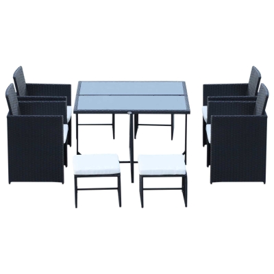 Gartenset Gartengarnitur 109 cm x109 cm x 72 cm