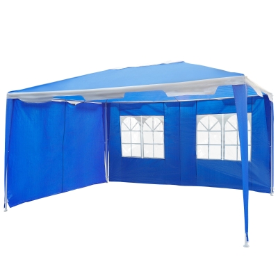 Outsunny Heavy Duty Gazebo, 4x3 m-Blue
