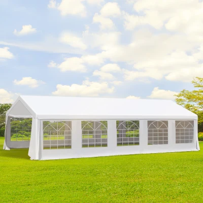 Foisor de Gradina 10x6m Pliabil din Otel