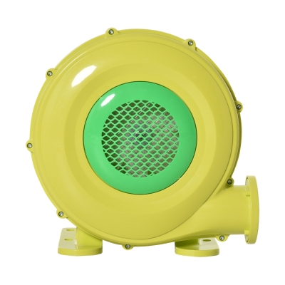 OUTSUNNY Elektrische Luftpumpe mit Tragegriff Gelb 35 cm x 26 cm x 33,5 cm