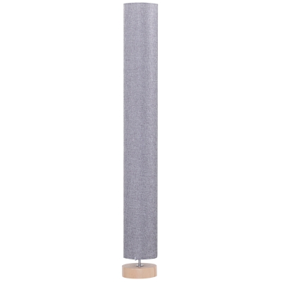 HomCom Lampa de Sol a Stelo cu Tulpina Lampa pentru Salon cu Abajur de Stofa 15x15x120cm