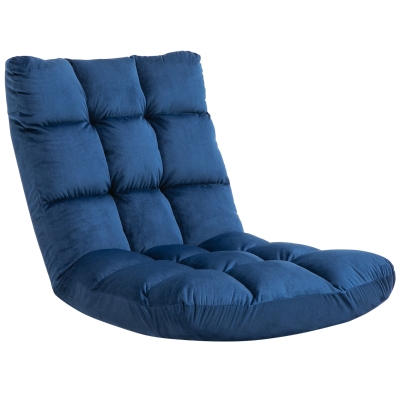 Fauteuil paresseux convertible réglable tissu