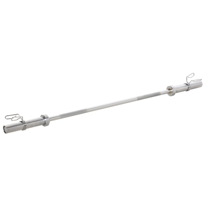 HOMCOM Steel Weight Lifting Barbell Bar Anti-Slip Hand Grip for Home Office Gym Fitness