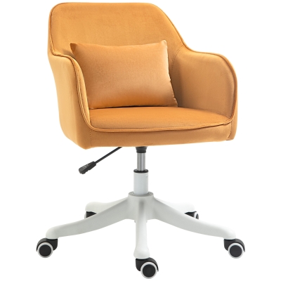 Chaise de bureau massante velours