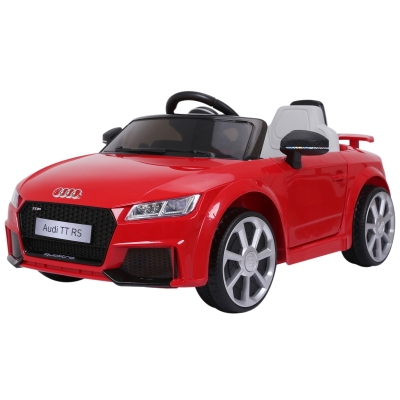 HOMCOM Kinderfahrzeug Elektroauto Fernbedienung MP3 3–6 Jahre PP Rot 103 x 63 x 44 cm