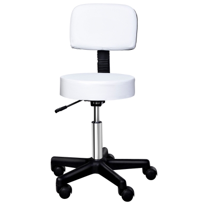 HOMCOM PU Leather Height Adjustable Minatare Barber Chair Salon Therapy Chair