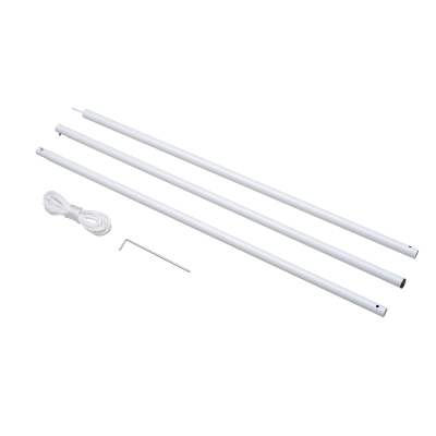 Outsunny® Barras de Apoyo para Sombrilla y Toldo Barras de Tienda de Campaña para Exteriores para Cualquier Tipo de Toldo de Vela