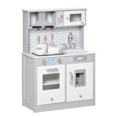 HOMCOM Kinderküche 60 cm x 29 cm x 84 cm