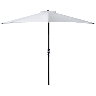 Outsunny aluminium parasol halfrond | Aosom.nl