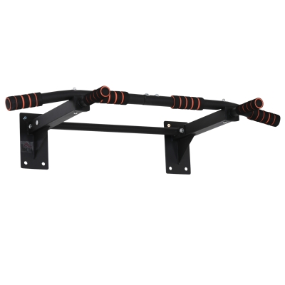 HOMCOM Bara pentru Tractiuni Multifunctionala din Otel pentru Pereti din Lemn si Ciment, 94x51x18cm, Neagra