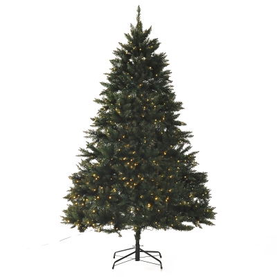 Homcom Sapin de Noël Artificiel 2154 Branches 132 x 132 x 210 cm