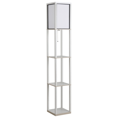 Lampadaire étagères