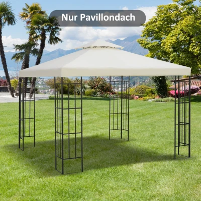 Zapasowy dach do metalowego pawilonu ogrodowego namiotu imprezowego namiotu ogrodowego 3 x 3