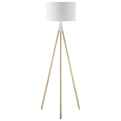 HOMCOM lampa podłogowa salon E27 trójnóg lampa podłogowa 40 W nowoczesna z metalową podstawą