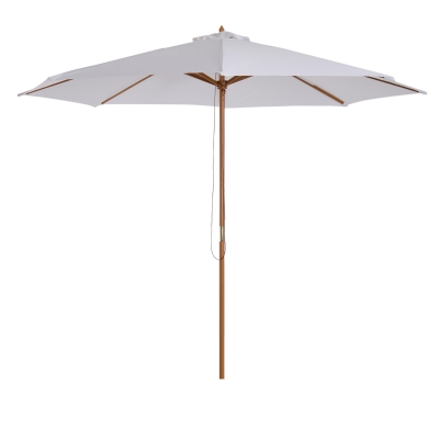 Outsunny PARASOL PRZECIWSŁONECZNY DREWNIANY BALKONOWY 3 m