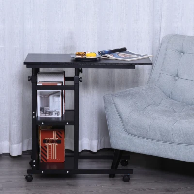 HOMCOM Beistelltisch 80 cm x 40 cm x 82 cm