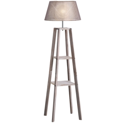 Lampadaire étagères