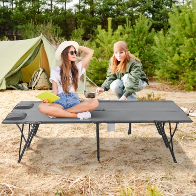 Outsunny Brandina 194cm x 127cm x 46cm Grigio
