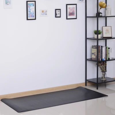 HOMCOM Treadmill Mat, Gym Exercise Fitness Workout Tranining Bike Protect Floor