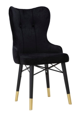 Sedia Kelebek Nera Set 2Pz cm 52X60X95