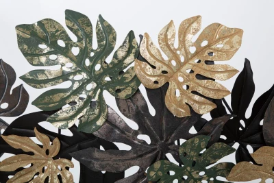 Pannello In Ferro Antique Leaf cm 133X10X67